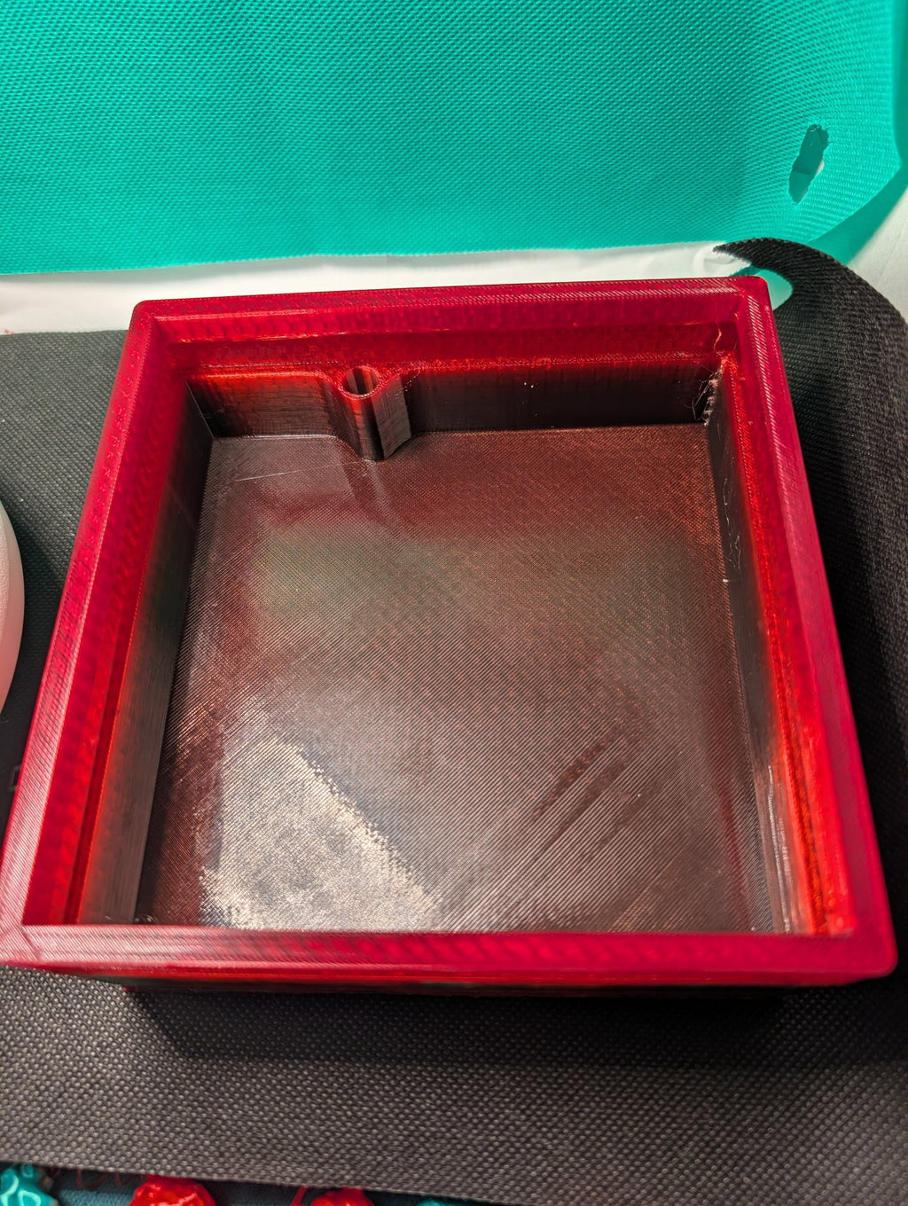 Christmas Tic Tac Toe Game — 3D Printed Santa vs Tree Travel Set with Storage Case, 12 Pieces