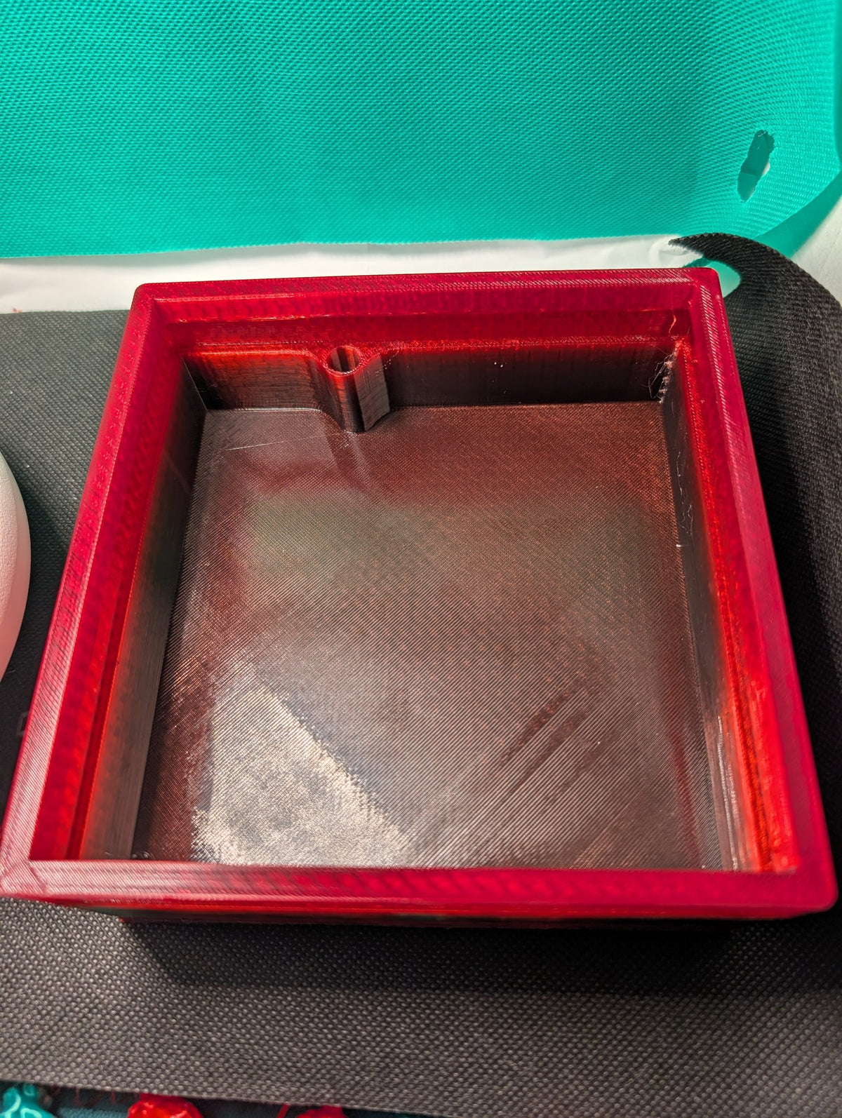 Christmas Tic Tac Toe Game — 3D Printed Santa vs Tree Travel Set with Storage Case, 12 Pieces