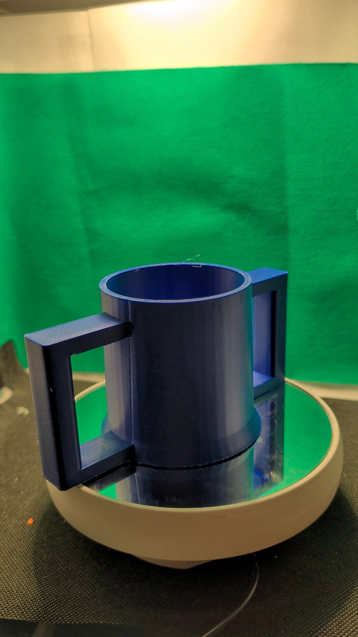 Double Handle Steady Cup 12oz — 3D Printed Two-Handle Mug for Shaky Hands