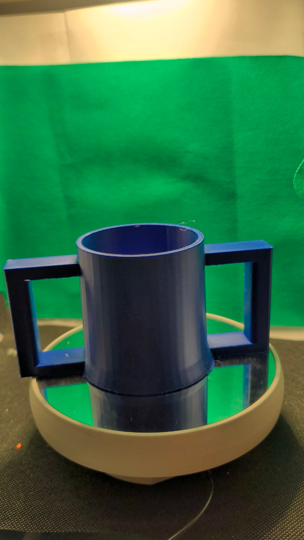 Double Handle Steady Cup 12oz — 3D Printed Two-Handle Mug for Shaky Hands