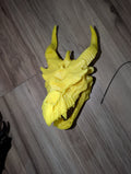 Dragon Head Dice Holder — 3D Printed Dragon Skull Dice Display, D&D Dice Storage