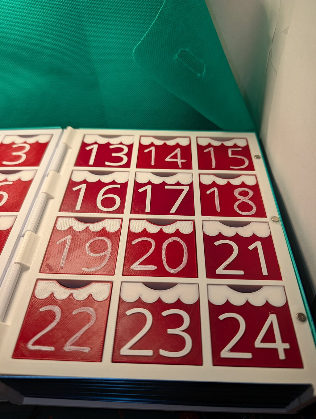 24 Drawers 'Til Christmas — Deluxe Filled Edition (3D Printed Advent Calendar)