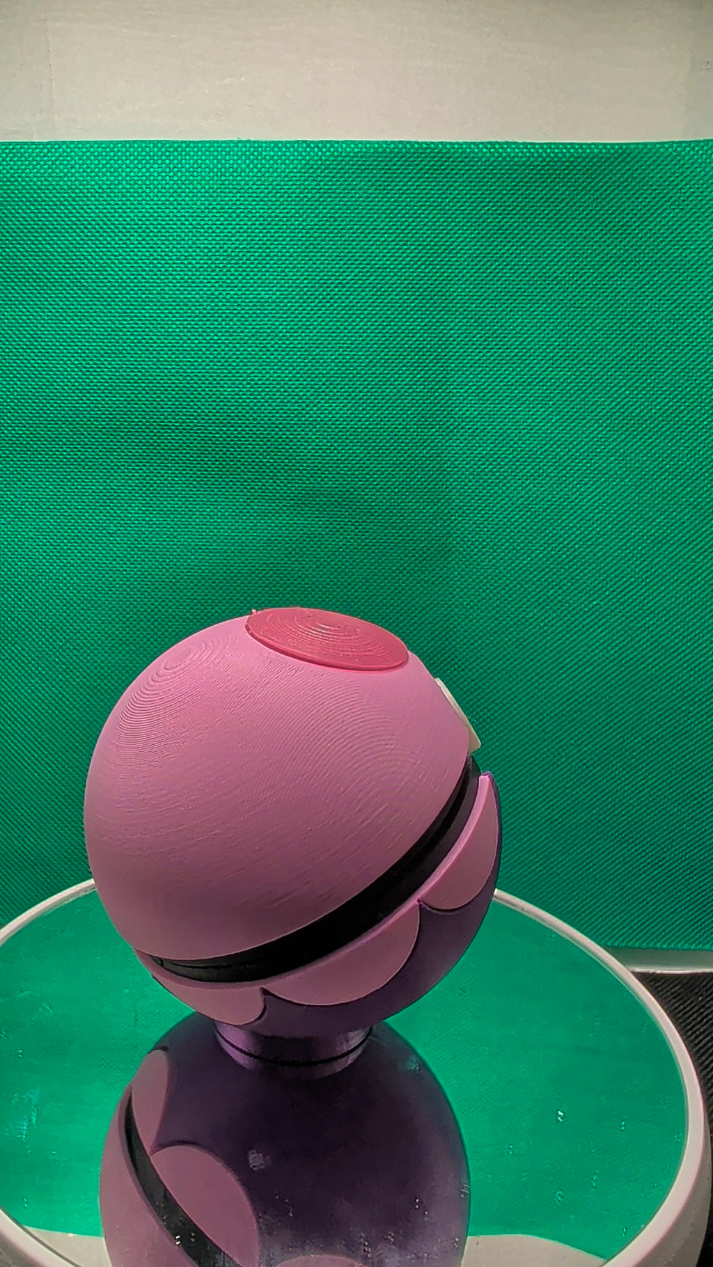 Dream Pokeball - 3D Printed Opening Pokeball Capsule, Pink / Purple
