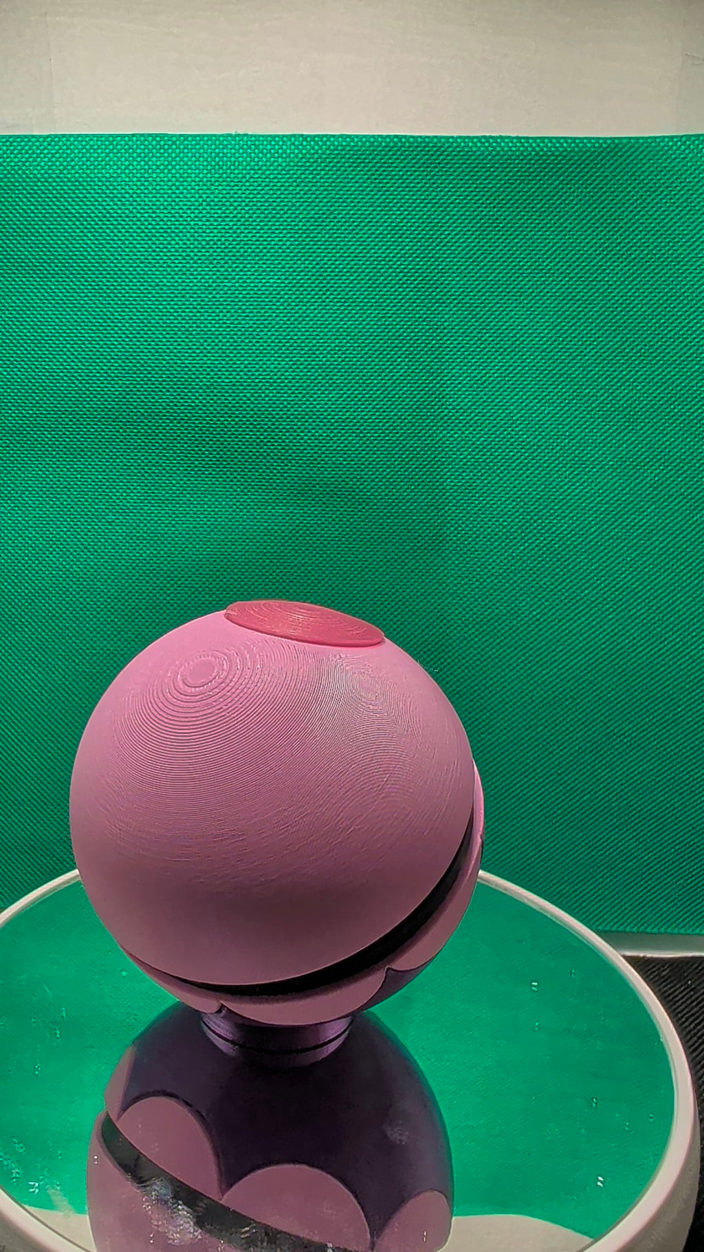 Dream Pokeball - 3D Printed Opening Pokeball Capsule, Pink / Purple