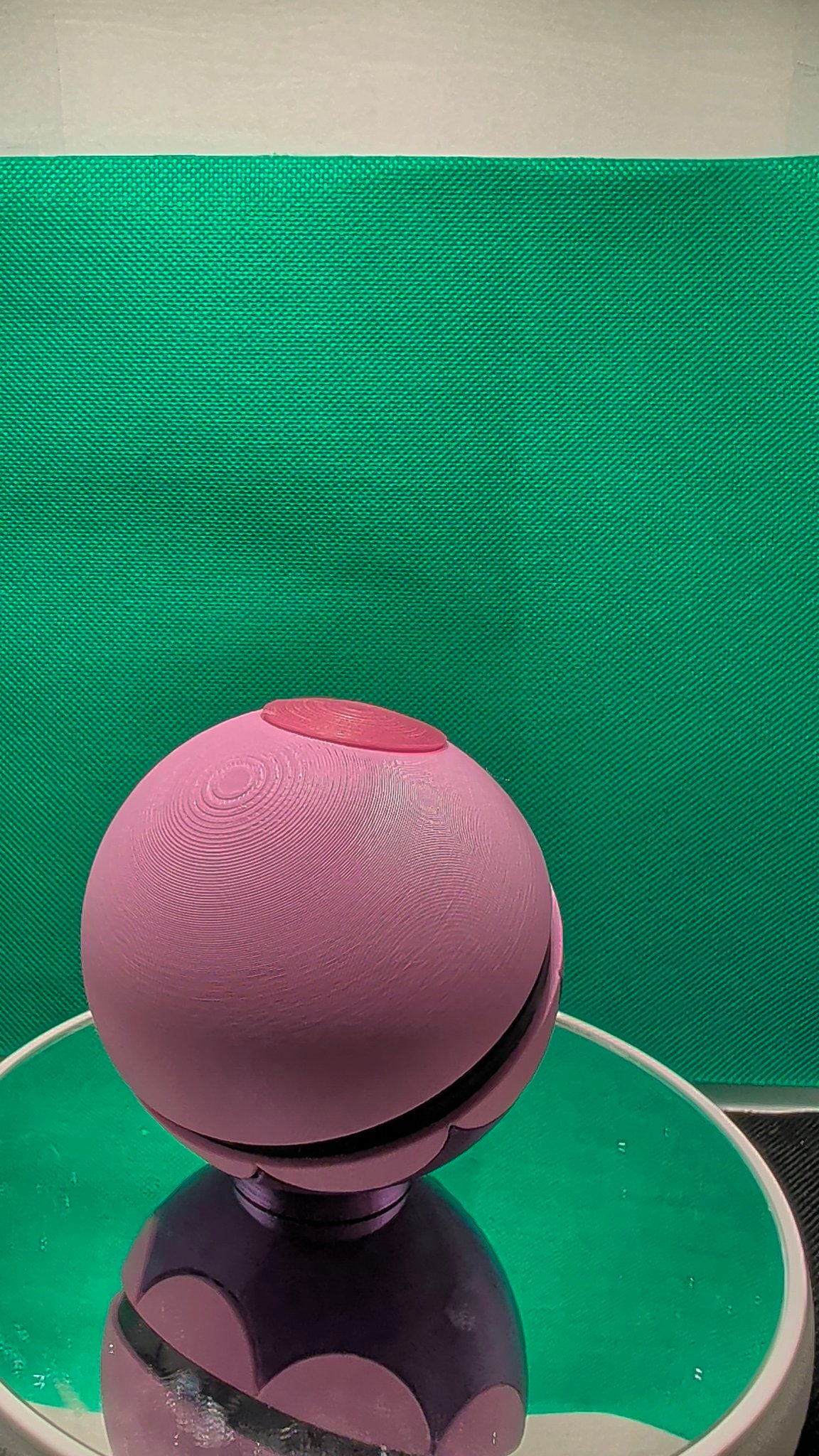 Dream Pokeball - 3D Printed Opening Pokeball Capsule, Pink / Purple