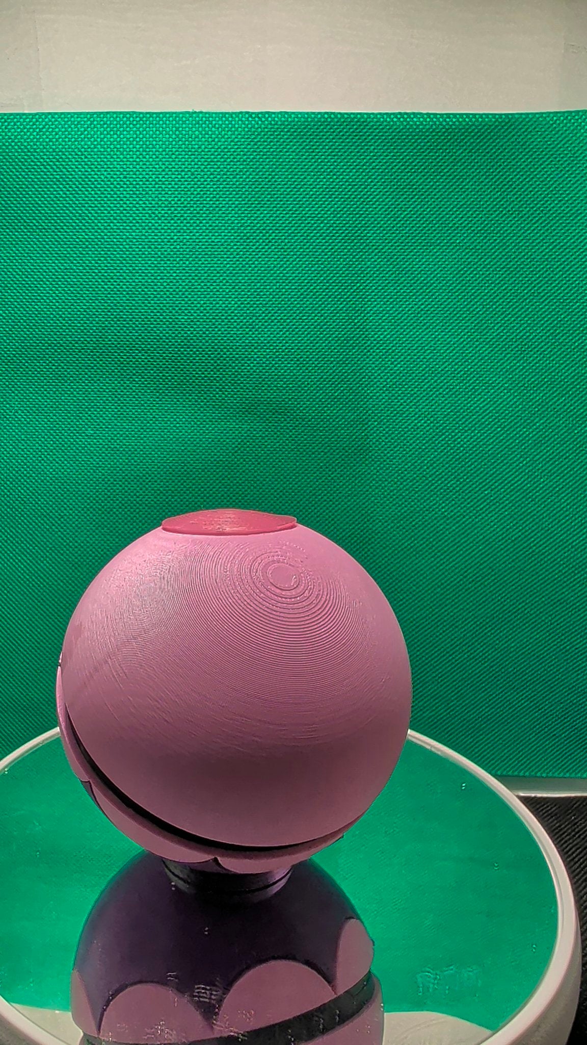 Dream Pokeball - 3D Printed Opening Pokeball Capsule, Pink / Purple