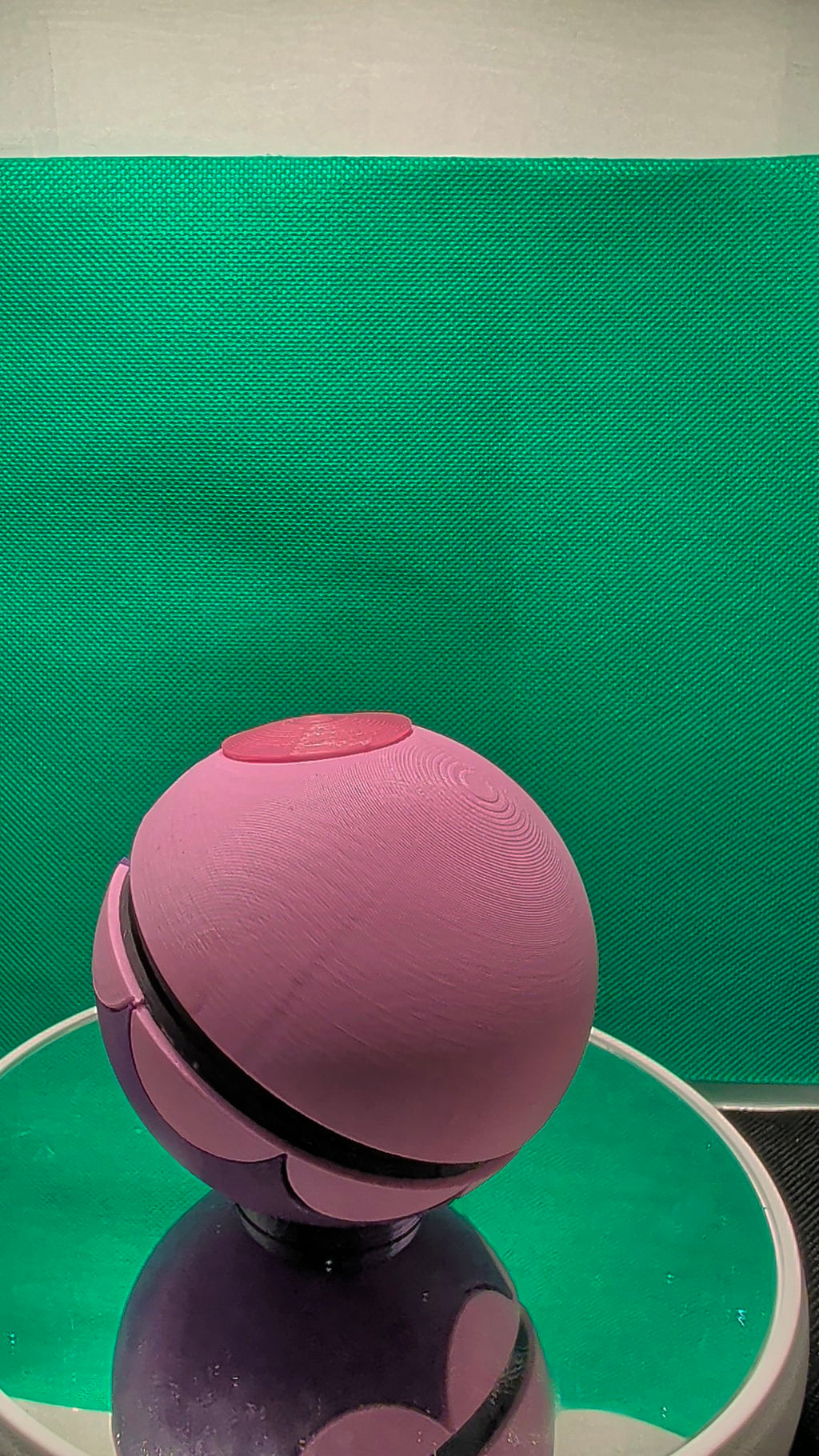 Dream Pokeball - 3D Printed Opening Pokeball Capsule, Pink / Purple