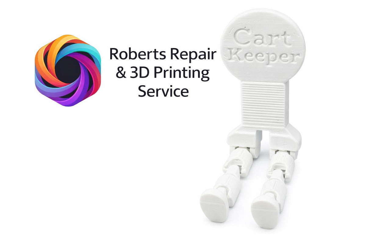 10 Cart Keeper - Reusable Quarter Shopping Cart Key | No-Coin SmartLoc Unlock Tool | 3D Printed & Durable