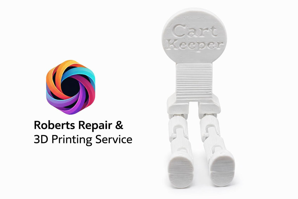 10 Cart Keeper - Reusable Quarter Shopping Cart Key | No-Coin SmartLoc Unlock Tool | 3D Printed & Durable
