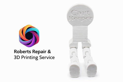 10 Cart Keeper - Reusable Quarter Shopping Cart Key | No-Coin SmartLoc Unlock Tool | 3D Printed & Durable