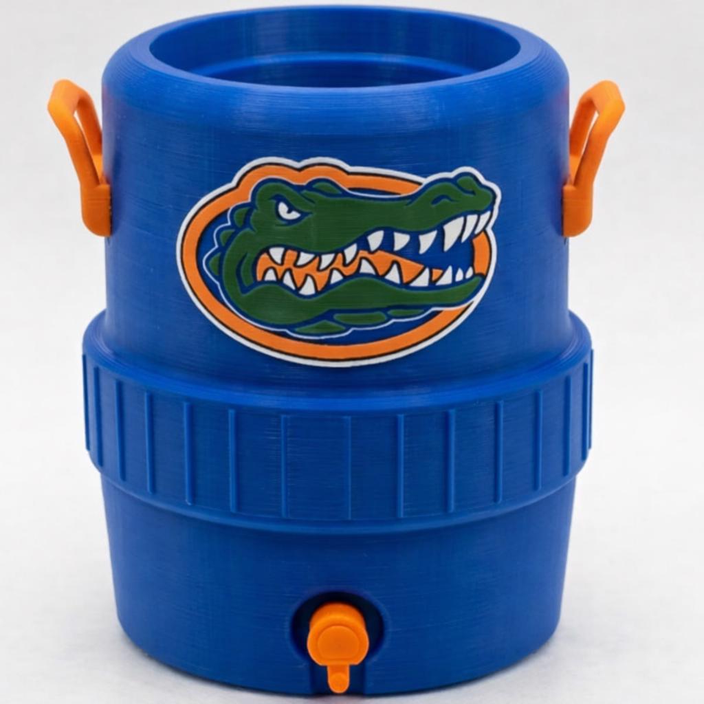 Custom 3D Printed Team Can Cooler | Personalized Sports Beverage Holder