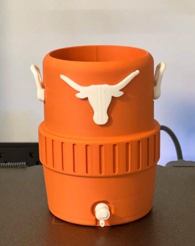 Custom 3D Printed Team Can Cooler | Personalized Sports Beverage Holder