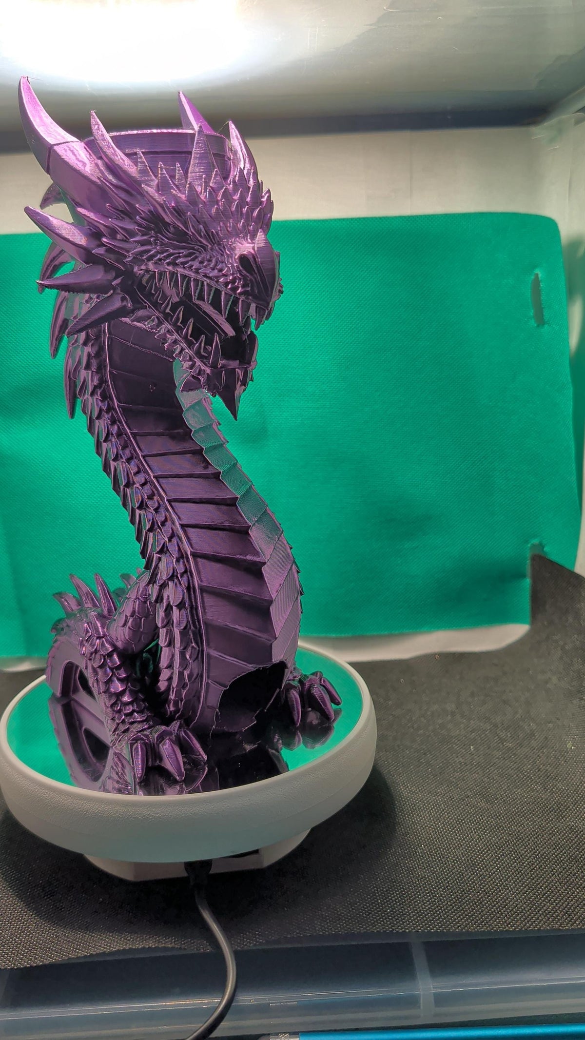 Dragon Dice Tower for D&D | 3D Printed Tabletop RPG Accessory | Fantasy Gaming Gift
