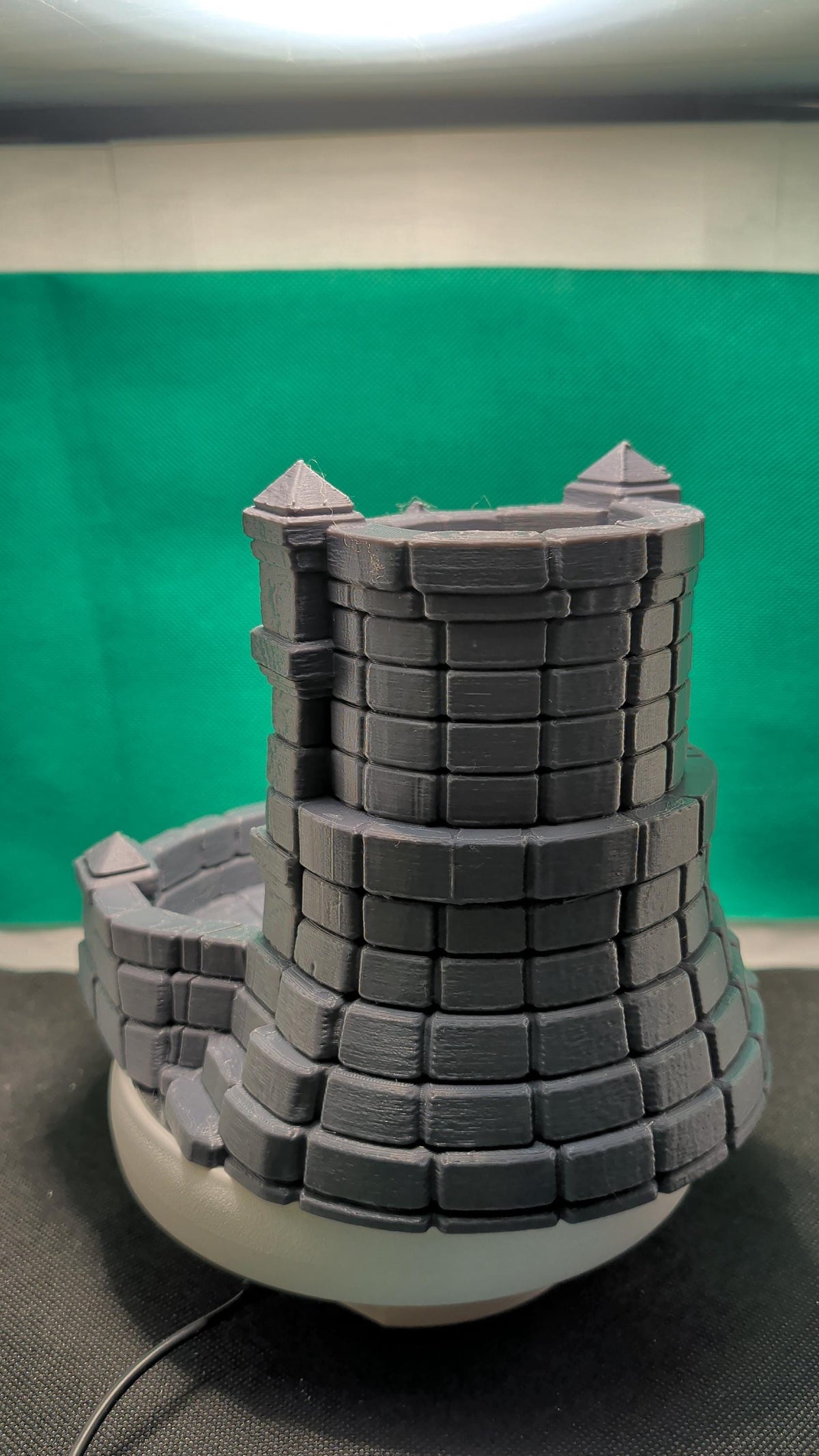 Dragon Skull Dice Tower – D&D Dice Roller, Dragon Lair Castle Tabletop Gaming Accessory, 3D Printed RPG Gift for Dungeon Masters, DND Gift