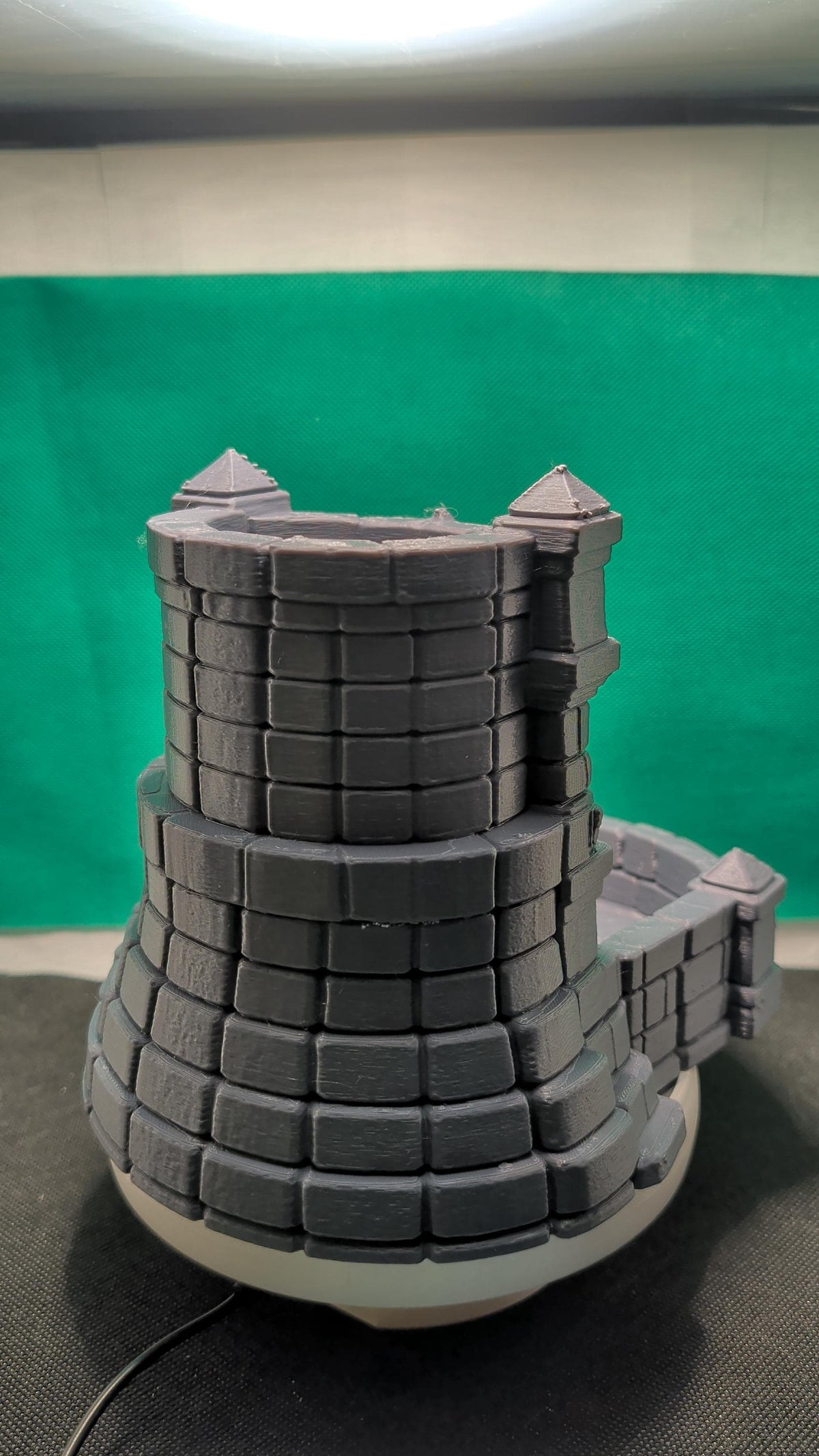 Dragon Skull Dice Tower – D&D Dice Roller, Dragon Lair Castle Tabletop Gaming Accessory, 3D Printed RPG Gift for Dungeon Masters, DND Gift