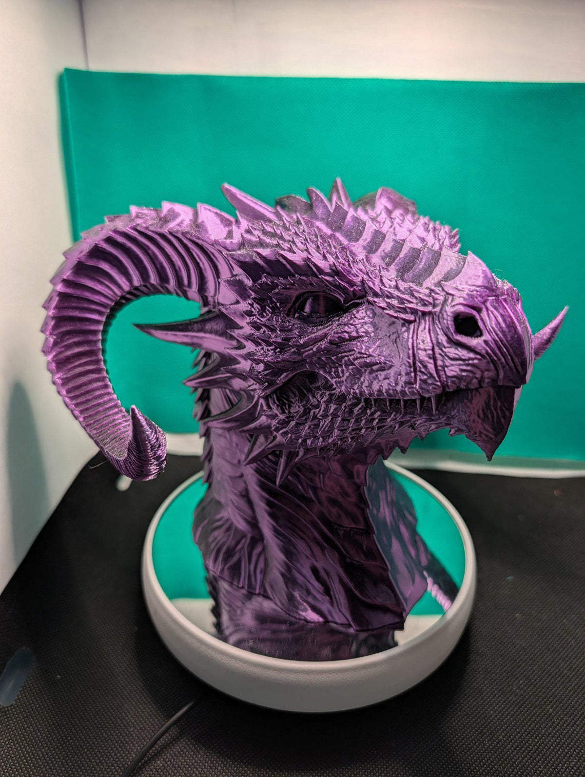 3D Printed Dragon Incense Burner – Smoke Exhaling Fantasy Sculpture Home Decor __etsy:8591668662
