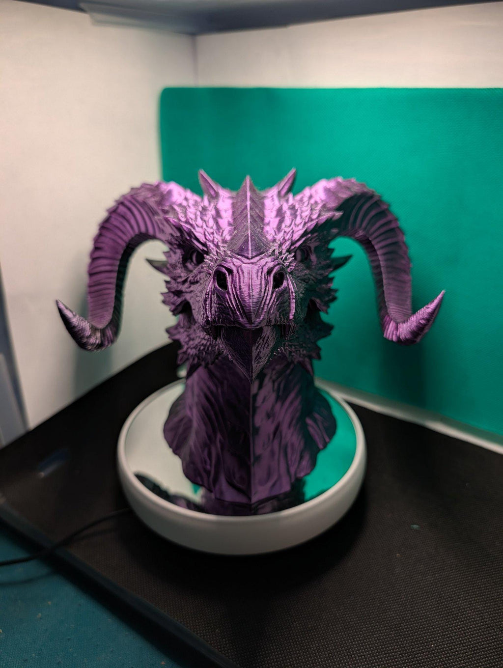 3D Printed Dragon Incense Burner – Smoke Exhaling Fantasy Sculpture Home Decor __etsy:8591669000