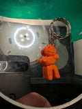 Articulated Pumpkin Guy Keychain – Cute 3D Printed Halloween Keychain, Posable Pumpkin Gift