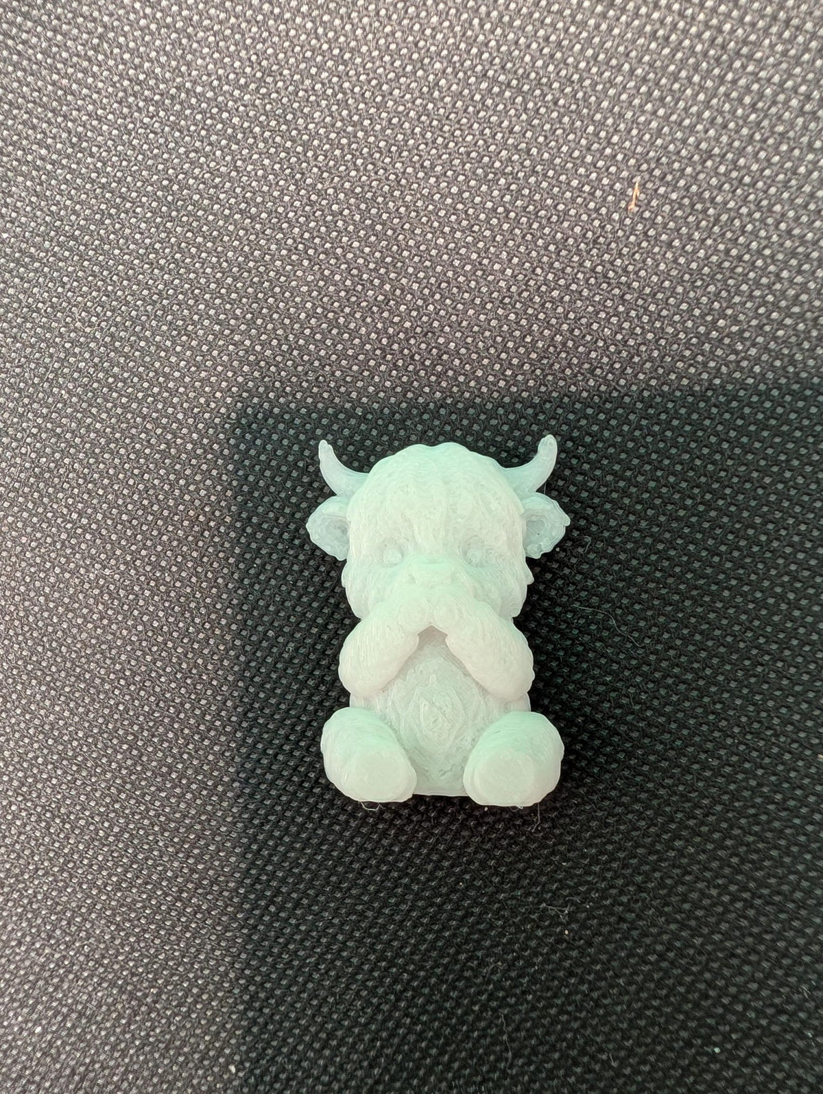3D Printed Highland Cow Magnets, Rustic Kitchen Decor, Scottish Heifer Organizer