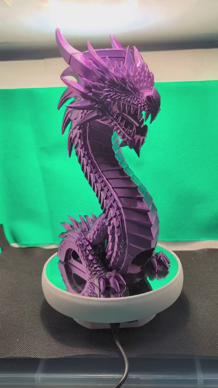 Dragon Dice Tower for D&D | 3D Printed Tabletop RPG Accessory | Fantasy Gaming Gift